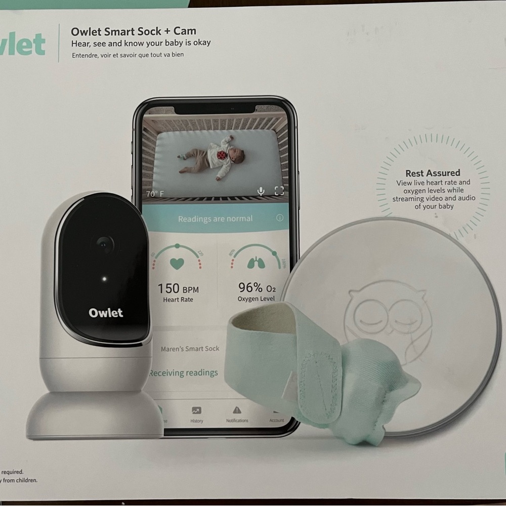 Owlet Smart Sock +Cam